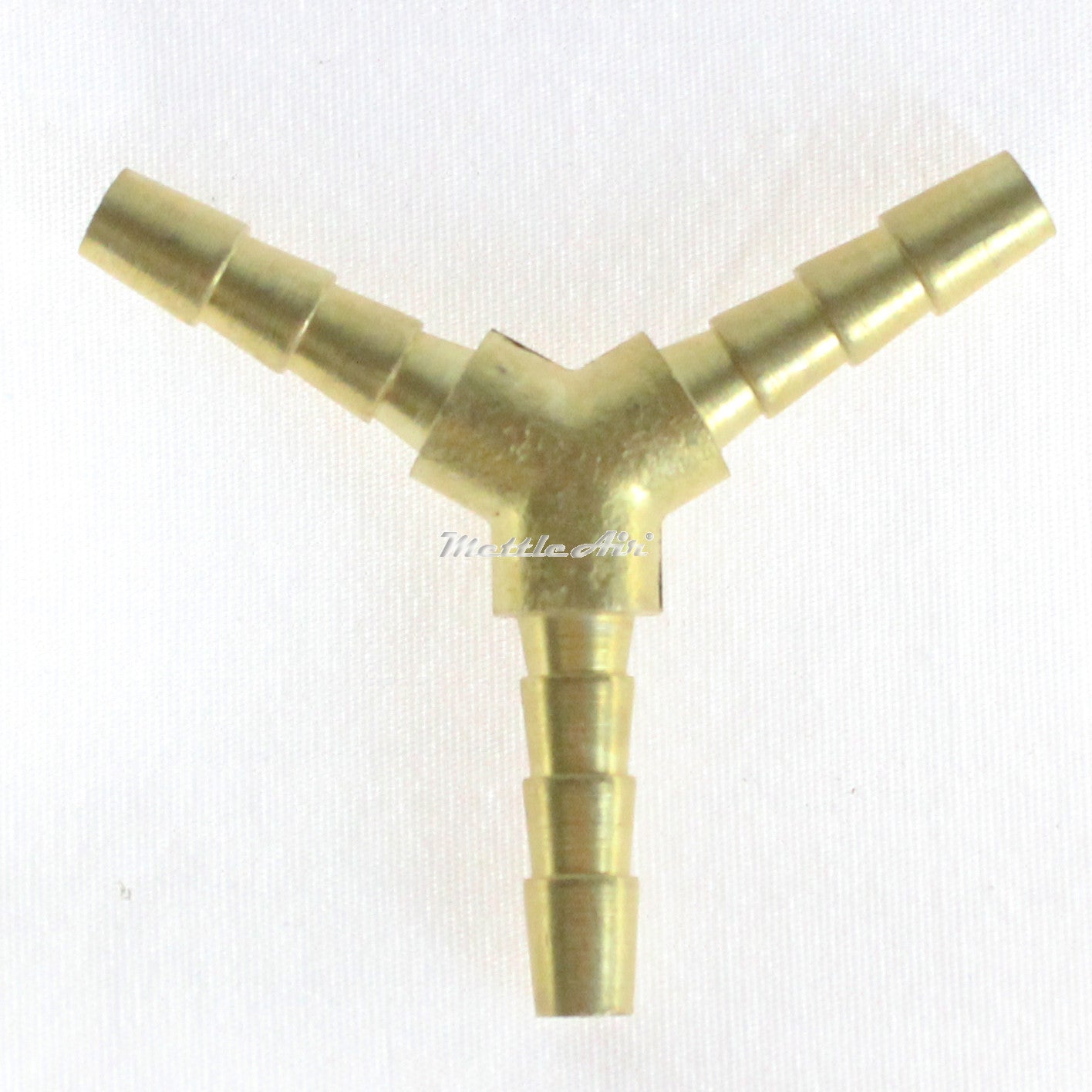5/16" Hose ID Y Barb Brass Fitting Air/Water/Fuel/Oxygen/Acetylene