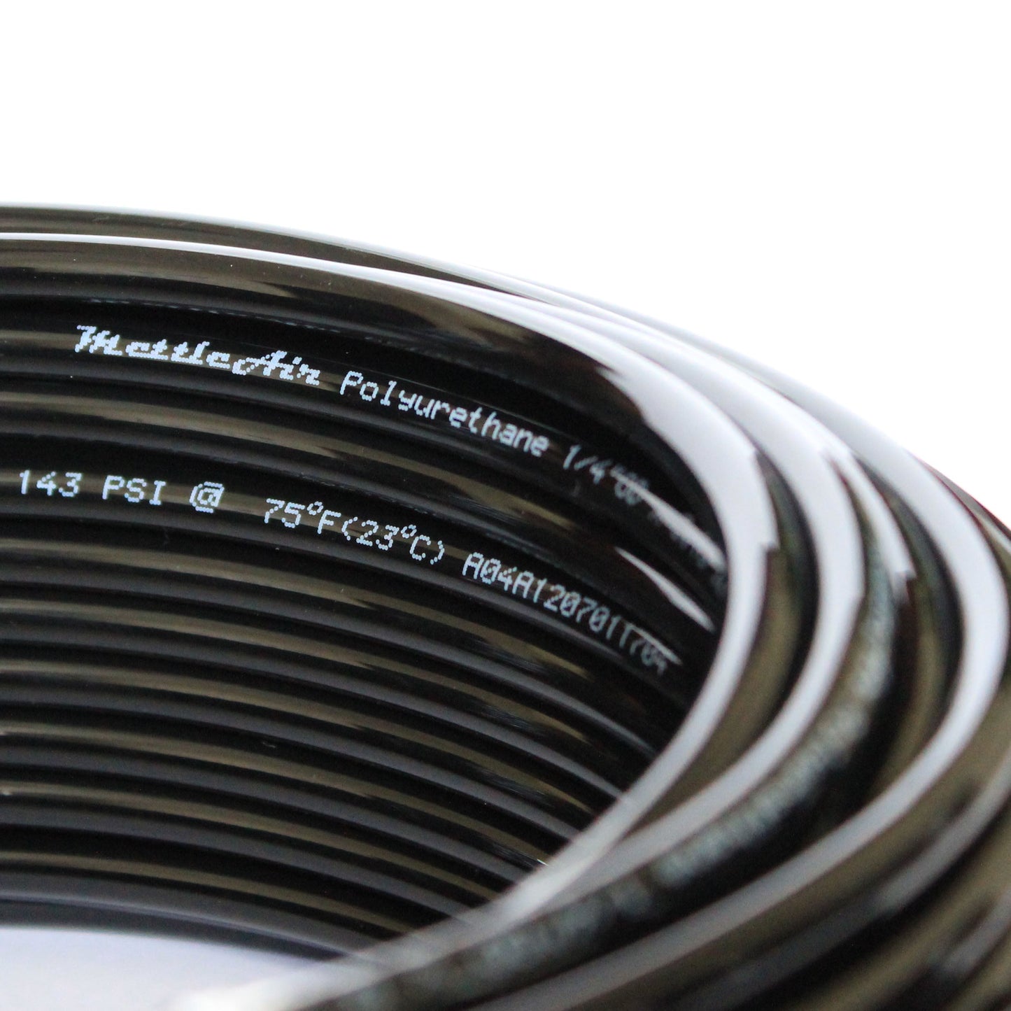 PU Tubing 3/8" OD 100 meters (328 ft) BLACK