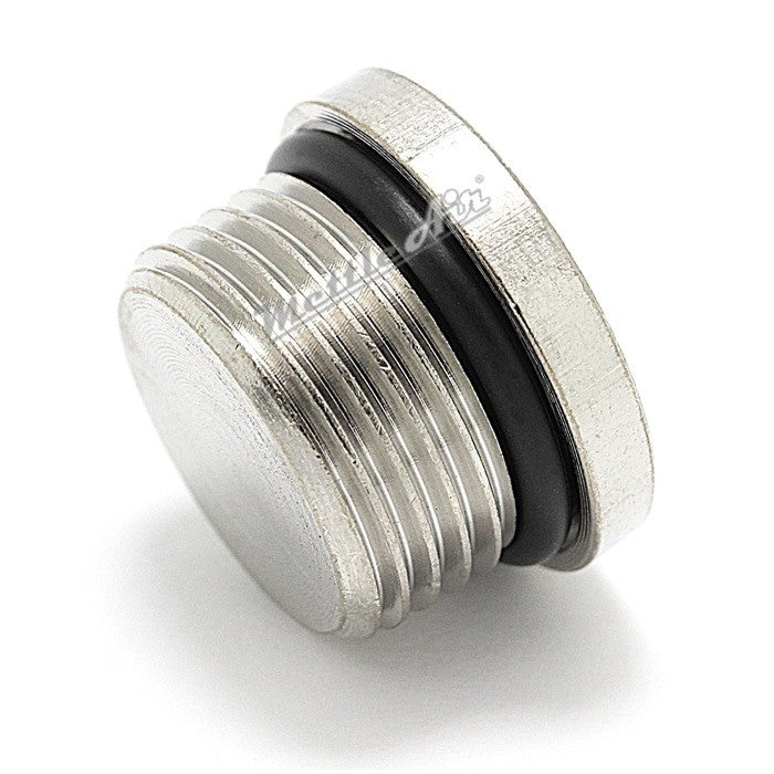 British Parallel Thread Brass Internal Hex Pipe Plug 1/8" BSPP (G)