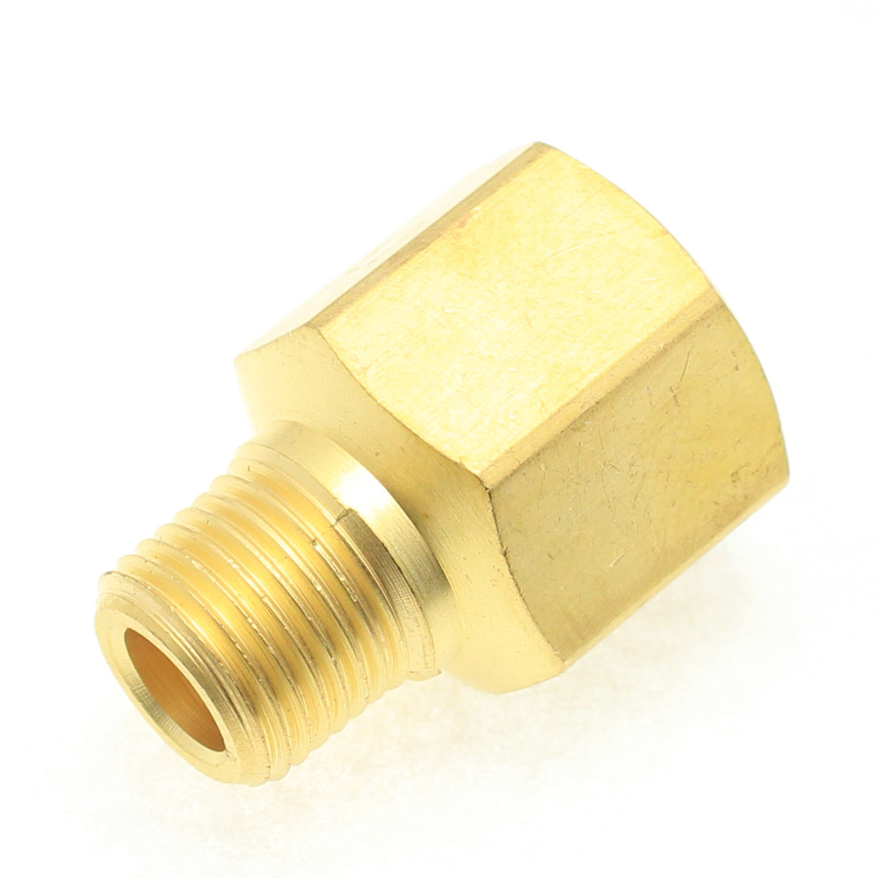 Brass Pipe Adaptor 1/8" NPT Female - 1/8" NPT Male