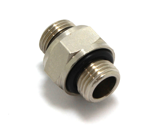 British Parallel Thread Brass Hex Pipe Nipple  1/8" BSPP (G) Male
