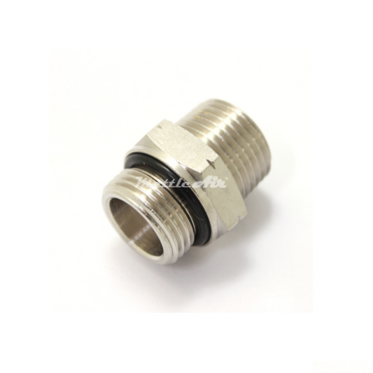 British Parallel Thread Brass Hex Pipe Nipple 1/2" BSPP (G) - 3/8" BSPP (G) Male REDUCER