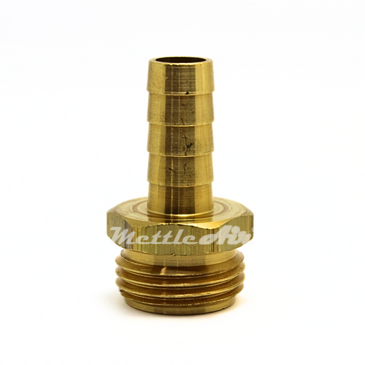 Brass Straight Male 3/4" Hose ID Barb - 3/4" GHT Male