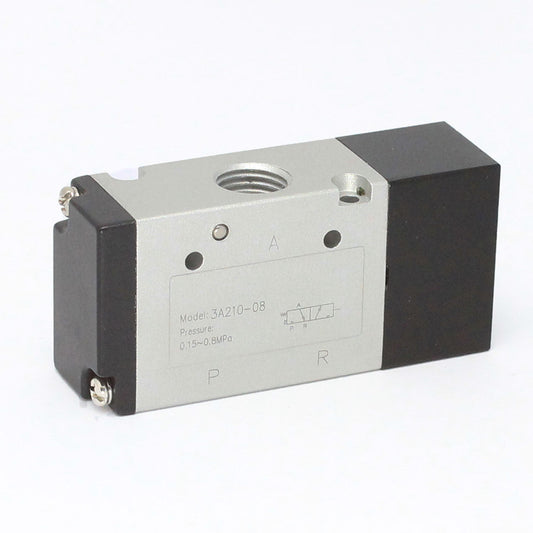 3 Way 2 Position NORMALLY OPEN Air Piloted Valve 1/4" NPT