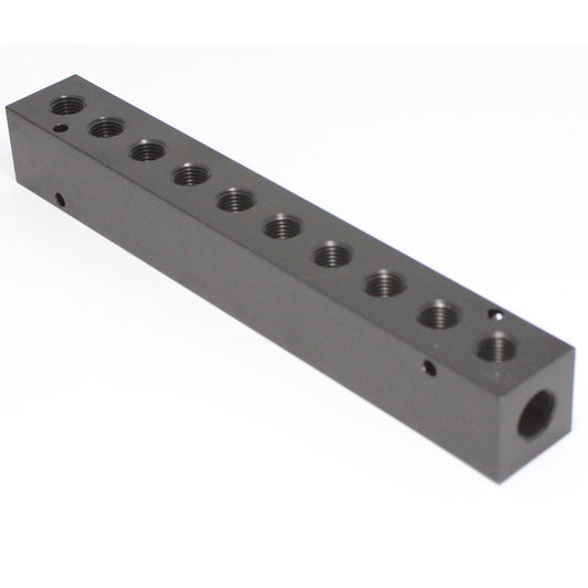 Manifold 2 x 1/2" NPT IN - 10 x 1/4" NPT Out