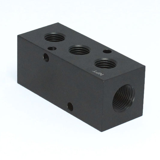 Manifold 2 x 1/2" NPT IN - 3 x 1/4" NPT Out
