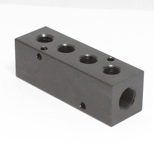 Manifold 2 x 1/2" NPT IN - 4 x 1/4" NPT Out