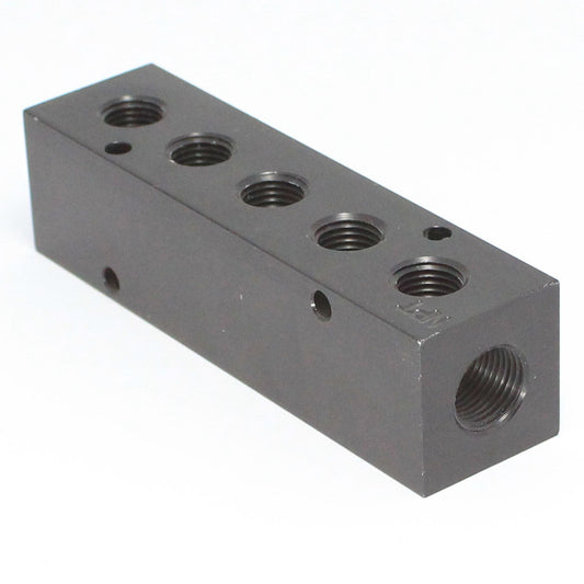 Manifold 2 x 3/8" NPT IN - 5 x 3/8" NPT Out