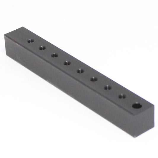 Manifold 1 x 1/8" NPT IN - 8 x 10-32 UNF Out