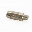 Check Valve Female-Male 1/8" NPT Brass Nickel Plated