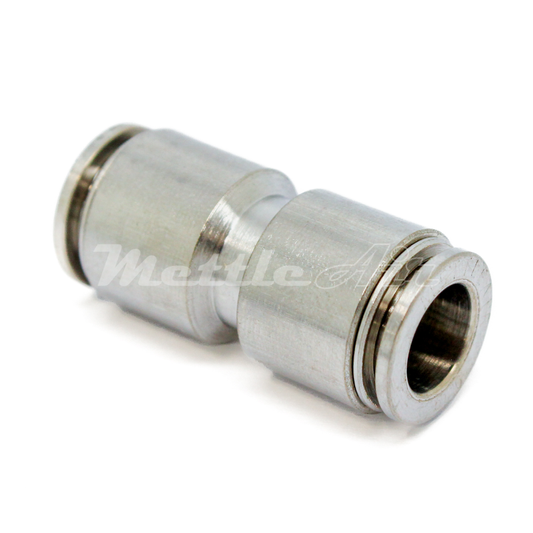 Nickel-Plated Brass PTC Straight Union Fitting 4 mm OD