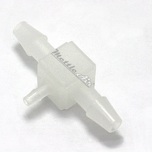 Kynar Plastic 1/8" x 1/16" Hose ID, Hose Barb Tee T Union Fitting Intersection/Split