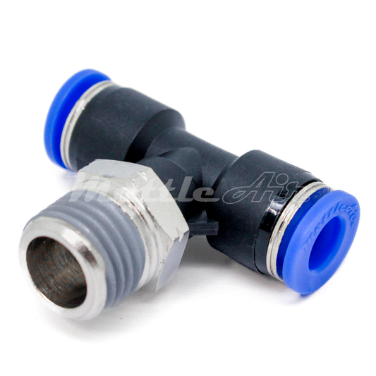 Composite PTC Branch Tee 1/2" OD - 1/2" NPT Male