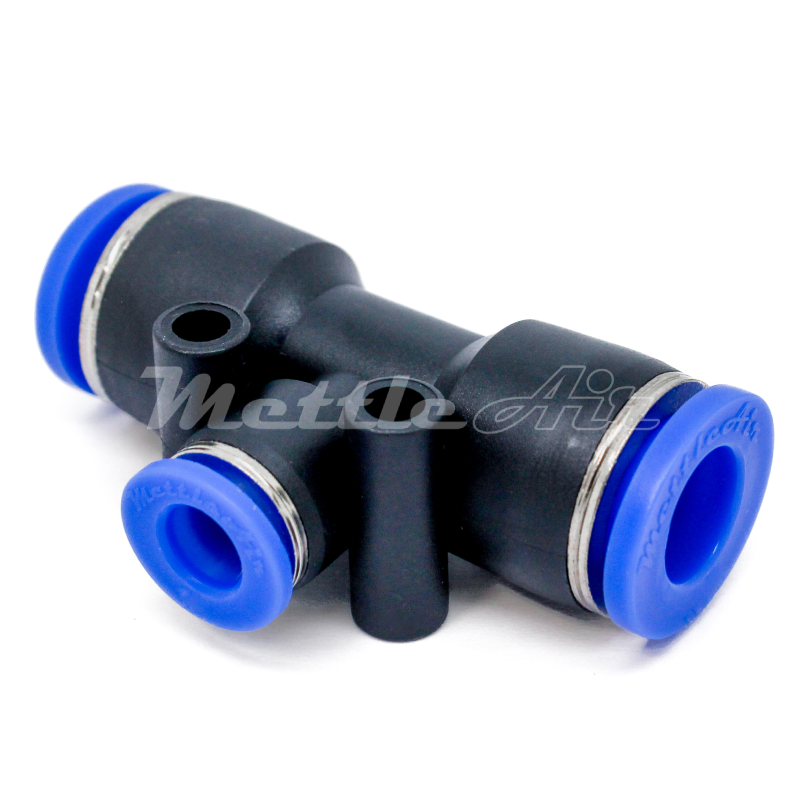 Composite PTC Tee Union Reducer 1/2" OD - 1/4" OD