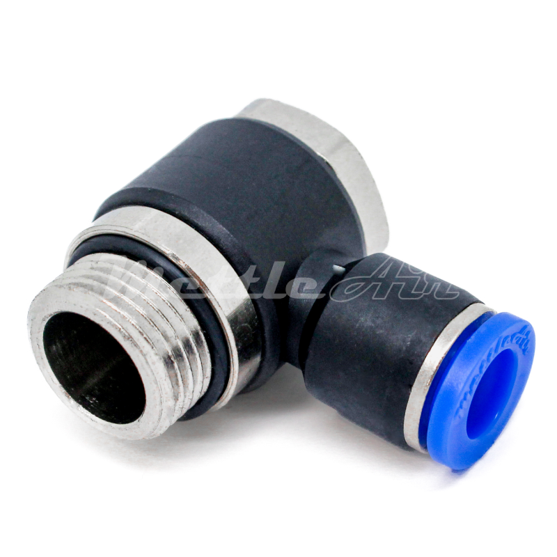Composite PTC Male Swivel Banjo 10 mm OD - 1/4" BSPP (G) Male