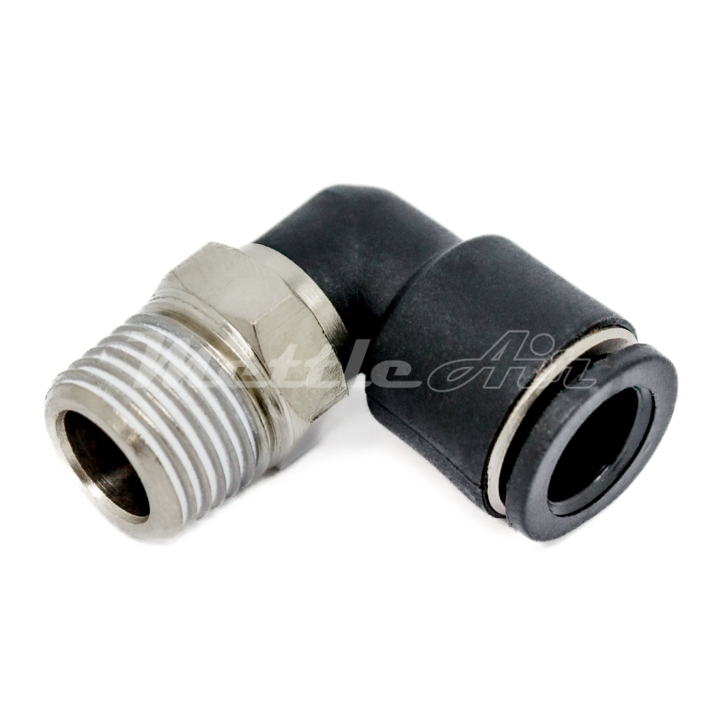 Composite Compact PTC Elbow Fitting 1/8" OD - 1/16" NPT Male