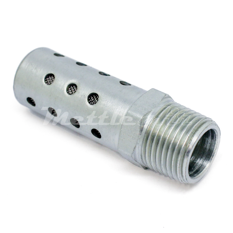 Zinc Plated Steel High Flow Silencer 1/2" NPT