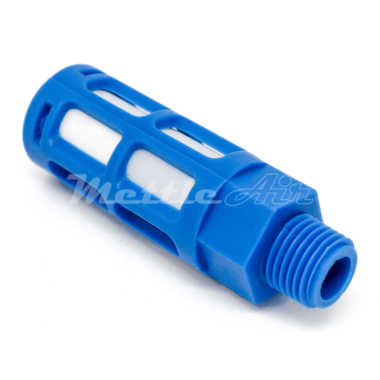 POM/Porous Polyethylene Silencer 1/4"