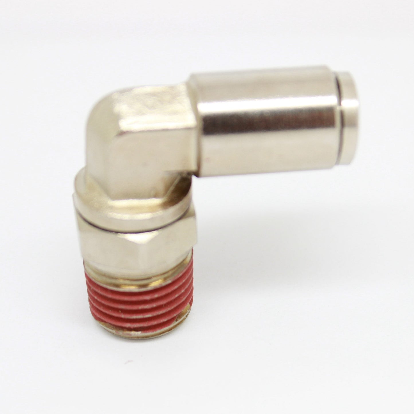 Brass PTC Elbow Fitting 3/8" OD x 1/4" NPT Male CLEARANCE