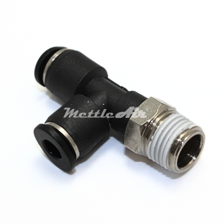 Composite Compact PTC Run Tee 5/32" OD - 1/8" BSPT Male